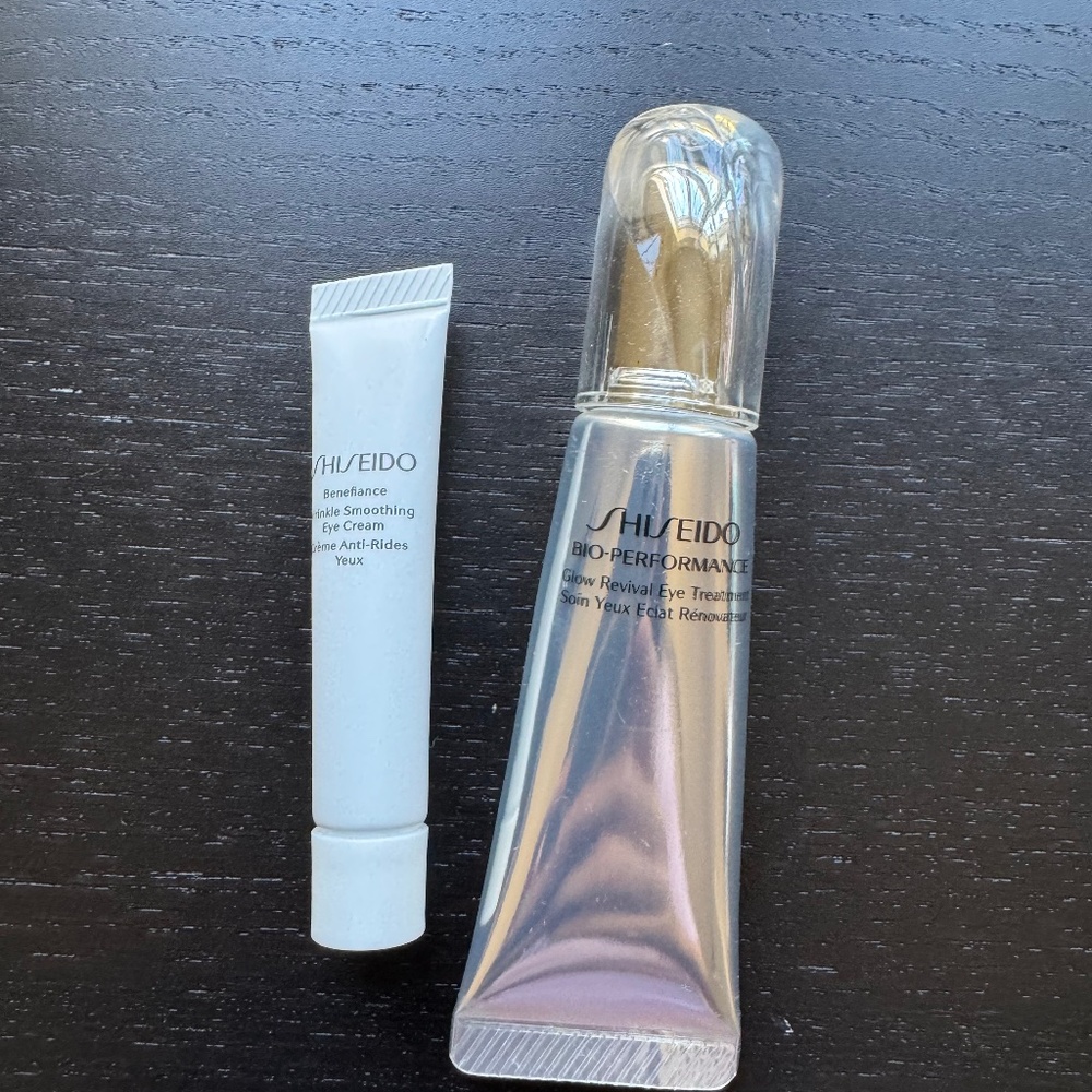 Brand new Shiseido eye creams